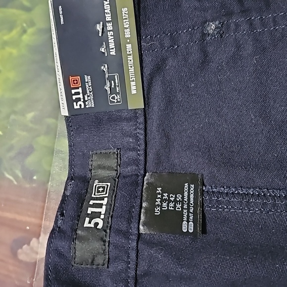 5.11 Tactical Cargo Pants Size 34x34 NWT - Picture 4 of 8